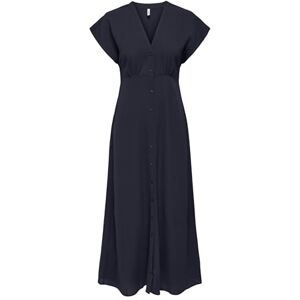ONLY Onlnova Life Mollie Long Dress Solid PTM, Night Sky, L ONLY Onlnova Life Mollie Long Dress Solid PTM, Night Sky, L