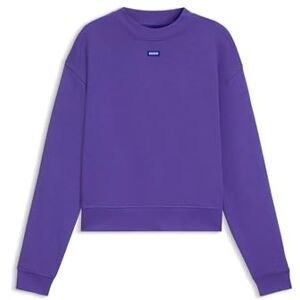 Hugo Boss Women's Delessa_b_1 Sweatshirt, Medium Purple, XL Hugo Boss Women's Delessa_b_1 Sweatshirt, Medium Purple, XL