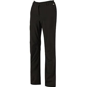 Regatta Women Fenton Water Repellent and Wind Resistant Softshell Regular Leg Trousers Black, Size 18 Regatta Women Fenton Water Repellent and Wind Resistant Softshell Regular Leg Trousers Black, Size 18