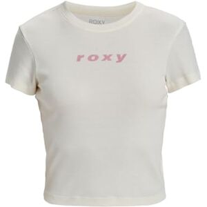Roxy Short-Sleeved T-Shirt Beach Love Young Womens White XL Roxy Short-Sleeved T-Shirt Beach Love Young Womens White XL
