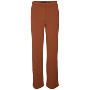 VERO MODA Women's Vmzamira Mw Straight Pant Ga Noos Fabric Trousers, Fired Brick, S / 32L VERO MODA Women's Vmzamira Mw Straight Pant Ga Noos Fabric Trousers, Fired Brick, S / 32L