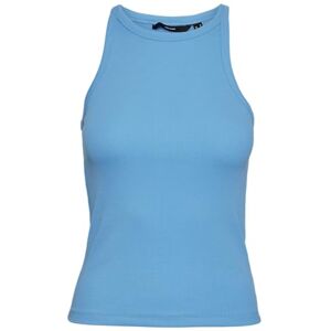 VERO MODA Women's Vmchloe Short Tank JRS Noos Top, Bonnie Blue, S VERO MODA Women's Vmchloe Short Tank JRS Noos Top, Bonnie Blue, S