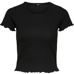 ONLY Women's ONLEMMA S/S TOP NOOS JRS T-Shirt, Black, M ONLY Women's ONLEMMA S/S TOP NOOS JRS T-Shirt, Black, M