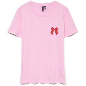 VERO MODA Women's Vmlonni Francis Ss Top Box JRS Ga, Bonbon, M VERO MODA Women's Vmlonni Francis Ss Top Box JRS Ga, Bonbon, M