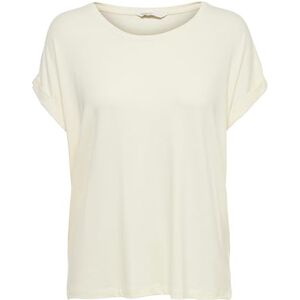 ONLY Women's ONLMOSTER S/S O-Neck TOP NOOS JRS T-Shirt, Antique White, X-Large ONLY Women's ONLMOSTER S/S O-Neck TOP NOOS JRS T-Shirt, Antique White, X-Large
