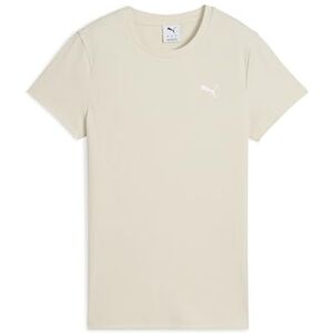 Puma Unisex ESS Elevated Rib Tee T-Shirts, Alpine Snow, L Puma Unisex ESS Elevated Rib Tee T-Shirts, Alpine Snow, L