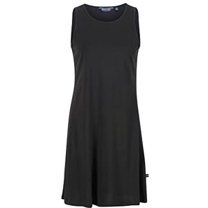 Regatta Womens/Ladies Kaimana Plain Swing Dress (16 UK) (Black) Regatta Womens/Ladies Kaimana Plain Swing Dress (16 UK) (Black)