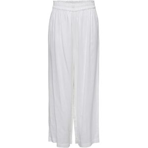 ONLY Women's ONLTOKYO HW Linen Blend ST Pant PNT NOOS, Bright White, XL/32 ONLY Women's ONLTOKYO HW Linen Blend ST Pant PNT NOOS, Bright White, XL/32