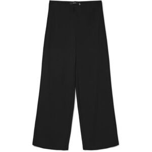 VERO MODA Women's Vmberlin Zamira Mw Wide Pant Noos, Black, L / 30L VERO MODA Women's Vmberlin Zamira Mw Wide Pant Noos, Black, L / 30L