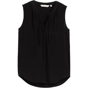 TOM TAILOR Women's 1047205 Blouse, 14482-Deep Black, 14 TOM TAILOR Women's 1047205 Blouse, 14482-Deep Black, 14