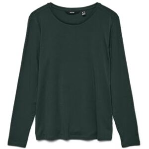 VERO MODA Women's Vmava Ls Top JRS Ga Noos, Pine Grove, XL VERO MODA Women's Vmava Ls Top JRS Ga Noos, Pine Grove, XL