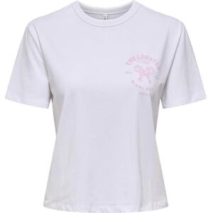 ONLY Onldina Life S/S Club Top Box JRS, Bright White, XS ONLY Onldina Life S/S Club Top Box JRS, Bright White, XS