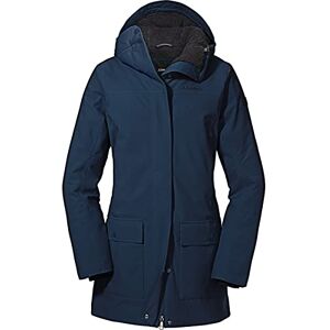 Schöffel Women's Ins. Rotterdam L Windproof and Waterproof Parka with Adjustable Waist, Winter Coat with 4-Way Stretch and Teddy Lining Schöffel Women's Ins. Rotterdam L Windproof and Waterproof Parka with Adjustable Waist, Winter Coat with 4-Way Stretch and Teddy Lining