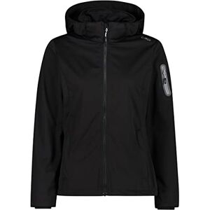 CMP WOMEN'S JACKET ZIP HOOD NERO UK 10 CMP WOMEN'S JACKET ZIP HOOD NERO UK 10