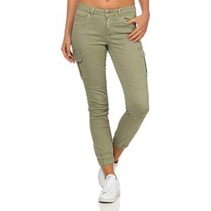ONLY Women's Onlmissouri Reg Ankle Cargo Pant PNT Trouser, Green (Oil Oil Green), W25/L32 (Manufacturer Size: 34) ONLY Women's Onlmissouri Reg Ankle Cargo Pant PNT Trouser, Green (Oil Oil Green), W25/L32 (Manufacturer Size: 34)
