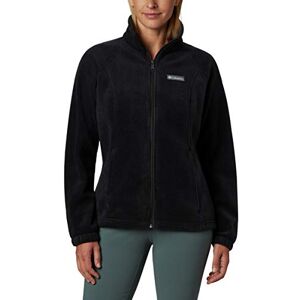 Columbia Women's Benton Springs Full Zip Fleece Jacket, Black, M Petite Columbia Women's Benton Springs Full Zip Fleece Jacket, Black, M Petite