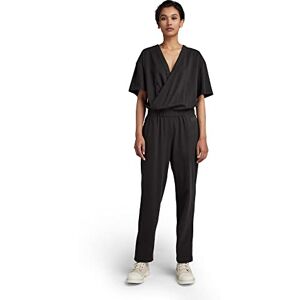 G-STAR Women's Bohdana Jumpsuit , Black (dk black D21324-B771-6484), L G-STAR Women's Bohdana Jumpsuit , Black (dk black D21324-B771-6484), L