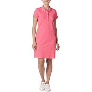 Nautica Women's Easy Classic Short Sleeve Stretch Cotton Polo Dress Casual, Rouge Pink, XL Nautica Women's Easy Classic Short Sleeve Stretch Cotton Polo Dress Casual, Rouge Pink, XL