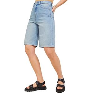 JACK & JONES JJXX Women's Jxfia Long Ra Shorts Ln, Light Blue Denim/Detail:ra003, L JACK & JONES JJXX Women's Jxfia Long Ra Shorts Ln, Light Blue Denim/Detail:ra003, L