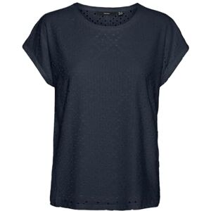 VERO MODA Women's Vmtassa Ss Top JRS Ga, Blazer Navy, M VERO MODA Women's Vmtassa Ss Top JRS Ga, Blazer Navy, M