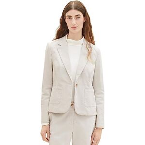 TOM TAILOR Women's 1038704 Blazer, 16339-clouds Grey, 16 TOM TAILOR Women's 1038704 Blazer, 16339-clouds Grey, 16