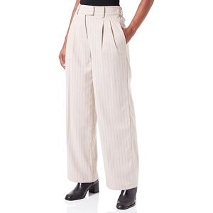 ONLY Bestseller A/S ONLDITA Women's Pinstripe Wide Pant CC OTW Trousers, Humus/Stripes: Mole, 38 W / 32 L, Humus/Stripes:mole, L ONLY Bestseller A/S ONLDITA Women's Pinstripe Wide Pant CC OTW Trousers, Humus/Stripes: Mole, 38 W / 32 L, Humus/Stripes:mole, L