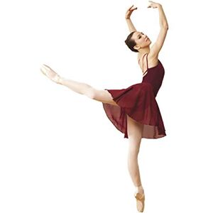 Capezio Women's Full Sweep Wrap Skirt, Burgundy, One Size Capezio Women's Full Sweep Wrap Skirt, Burgundy, One Size