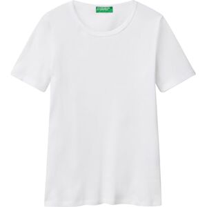 United Colors of Benetton Women's 3ga2e16a0 t-Shirt, Optical White 101, XXS United Colors of Benetton Women's 3ga2e16a0 t-Shirt, Optical White 101, XXS