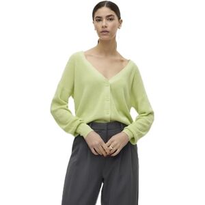 VERO MODA Women's Vmnewlexsun LS Short V-Neck Car Ga Noos Sweater, Reed, S VERO MODA Women's Vmnewlexsun LS Short V-Neck Car Ga Noos Sweater, Reed, S