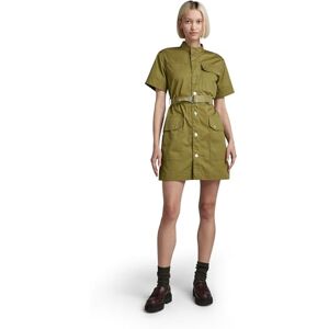 G-STAR Women's Utility Dress , Green (smoke olive D23003-D310-B212), M G-STAR Women's Utility Dress , Green (smoke olive D23003-D310-B212), M