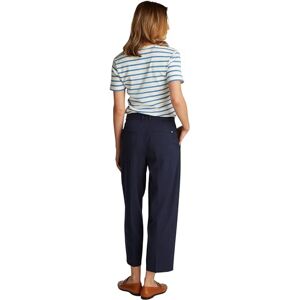 Tommy Hilfiger Women’s Stretch Tapered Ankle Grazer Trousers, Blue (Dark Night Navy), 8 Tommy Hilfiger Women’s Stretch Tapered Ankle Grazer Trousers, Blue (Dark Night Navy), 8