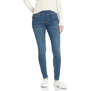 Amazon Essentials Women's Mid-Rise Stretch Pull-On Jegging Discontinued Colours, Medium Wash, 8 Long Amazon Essentials Women's Mid-Rise Stretch Pull-On Jegging Discontinued Colours, Medium Wash, 8 Long