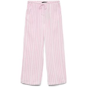 VERO MODA Women's Vmnanna Nw Wide Pant Wvn Ga Noos, Pink-a-boo, XS VERO MODA Women's Vmnanna Nw Wide Pant Wvn Ga Noos, Pink-a-boo, XS