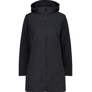 CMP Woman Parka Zip Hood, Black, XL CMP Woman Parka Zip Hood, Black, XL