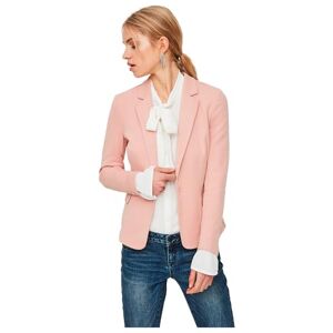 VERO MODA Women's Vmjulia Ls Blazer Dnm Noos, Misty Rose, 10 VERO MODA Women's Vmjulia Ls Blazer Dnm Noos, Misty Rose, 10