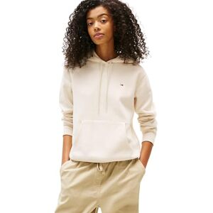 Tommy Jeans Women's Tjw Reg S Flag Hoodie Dw0Dw19958 Pullover, Beige (Desert Sand Dune), XXS Tommy Jeans Women's Tjw Reg S Flag Hoodie Dw0Dw19958 Pullover, Beige (Desert Sand Dune), XXS