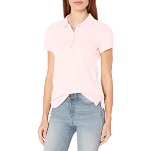 Nautica Women's 5-button Short Sleeve Breathable 100% Cotton Polo Shirt, Cradle Pink, M UK Nautica Women's 5-button Short Sleeve Breathable 100% Cotton Polo Shirt, Cradle Pink, M UK