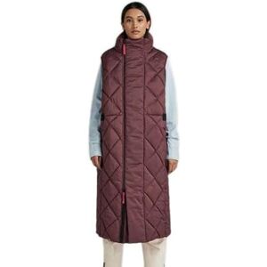 G-STAR Women's G-Whistler Padded Extra Long Sleeveless Puffer , Purple (vineyard wine D22048-D199-D303), M G-STAR Women's G-Whistler Padded Extra Long Sleeveless Puffer , Purple (vineyard wine D22048-D199-D303), M