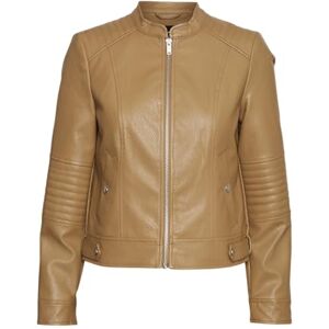 VERO MODA Women's Vmlove Love Short Coated Jacket, Bistre, S VERO MODA Women's Vmlove Love Short Coated Jacket, Bistre, S