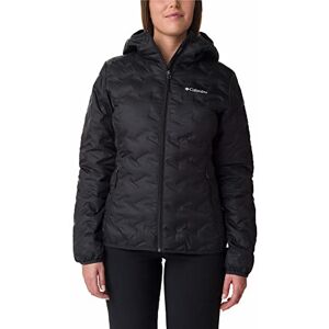 Columbia Women's Delta Ridge Down Hooded Jacket, Hooded Puffer Down Jacket, Black, Size S Columbia Women's Delta Ridge Down Hooded Jacket, Hooded Puffer Down Jacket, Black, Size S