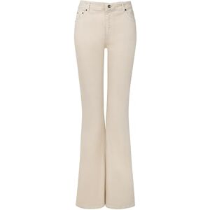 Joe Browns Women's Essentials Ecru High Waisted Bootcut Flared Jeans, Beige, 12S Joe Browns Women's Essentials Ecru High Waisted Bootcut Flared Jeans, Beige, 12S