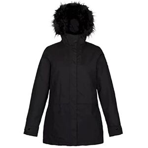 Regatta Myla II Women's Waterproof Insulated Jackets, Black, 10 Regatta Myla II Women's Waterproof Insulated Jackets, Black, 10