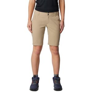 Columbia Women's Saturday Trail Long Short- 14x10- British Tan athletic shorts, Stone Green, 14 UK Columbia Women's Saturday Trail Long Short- 14x10- British Tan athletic shorts, Stone Green, 14 UK