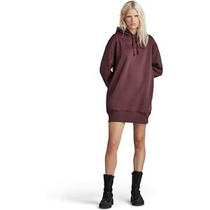 G-STAR Women's Flock Hooded Sweat Dress , Purple (vineyard wine D24669-A971-D303), XL G-STAR Women's Flock Hooded Sweat Dress , Purple (vineyard wine D24669-A971-D303), XL