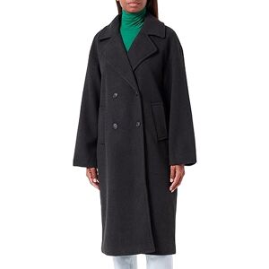 ONLY Bestseller A/S Women's ONLWEMBLEY L/S OVSIZE Coat TLR NOOS, Dark Grey Melange, 40 ONLY Bestseller A/S Women's ONLWEMBLEY L/S OVSIZE Coat TLR NOOS, Dark Grey Melange, 40