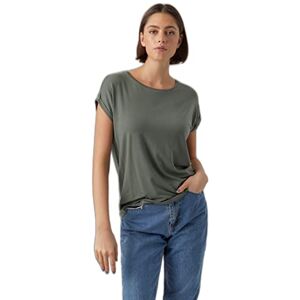 VERO MODA Women's Vmava Plain SS Top Gajrs Noos T-Shirt, Laurel Wreath, M VERO MODA Women's Vmava Plain SS Top Gajrs Noos T-Shirt, Laurel Wreath, M