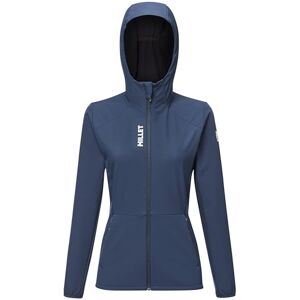 MILLET Women's Seneca Softshell Hooded Jacket Water Repellent Windproof Fleece Inside MILLET Women's Seneca Softshell Hooded Jacket Water Repellent Windproof Fleece Inside