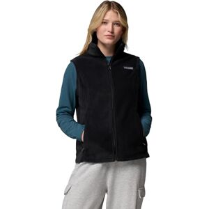 Columbia Women's Benton Springs Vest Fleece, Black, XXL Columbia Women's Benton Springs Vest Fleece, Black, XXL