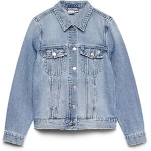 VERO MODA Womens Vmzorica Ls Denim Mix Noos Jacket, Light Blue, XS UK VERO MODA Womens Vmzorica Ls Denim Mix Noos Jacket, Light Blue, XS UK
