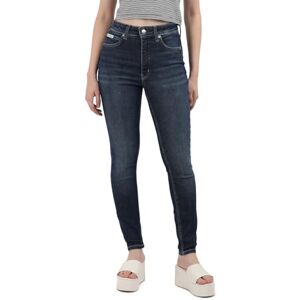 Calvin Klein Women’s High Rise Ankle Skinny Fit Jeans, Blue (Denim Dark), 29W Calvin Klein Women’s High Rise Ankle Skinny Fit Jeans, Blue (Denim Dark), 29W